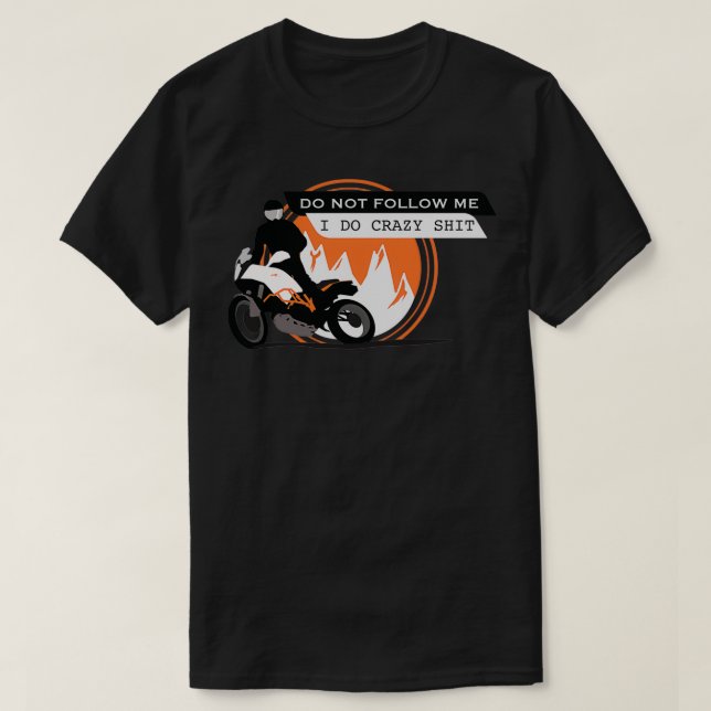 T-shirt KTM Adventure hors route  (Design devant)