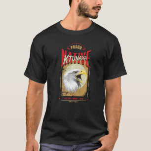T-shirt Ktunaxa Native American Eagle Spirit Vintage Honne