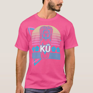 T-shirt Ku Hawaiian God Ancienne mythologie hawaïenne Rétr