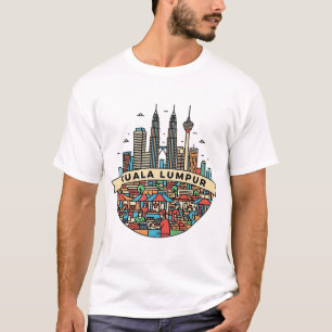 T-SHIRT KUALA LUMPUR, MALAISIE