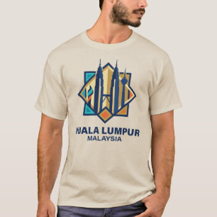 T-shirt Kuala Lumpur Malaisie Asie du Sud-Est