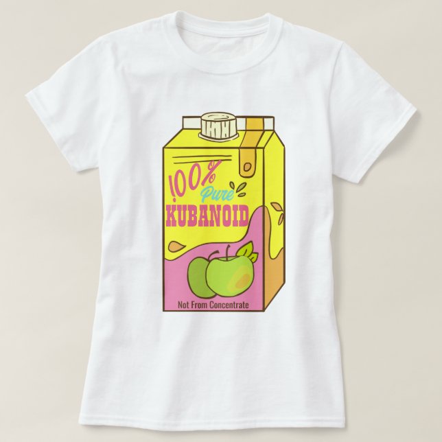 T-shirt Kubanoid 100% pur (Design devant)
