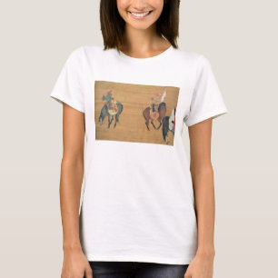 T-shirt Kublai Khan (1214-94) chassant (détail), dynas de