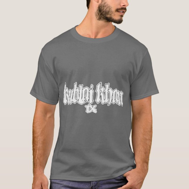 T-shirt Kublai KhanX amis rétro (Devant)