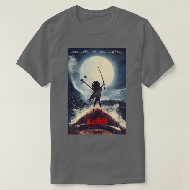 T-shirt kubo and the two strings 4 (Design devant)