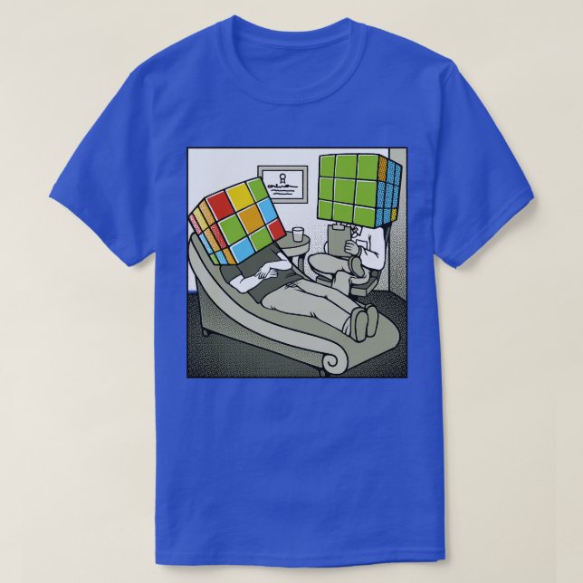 T-shirt Kubrick Therapy Psychology par Tobe Fonseca (Design devant)