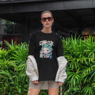 T-shirt Kuchisake Onna Japonais Yokai