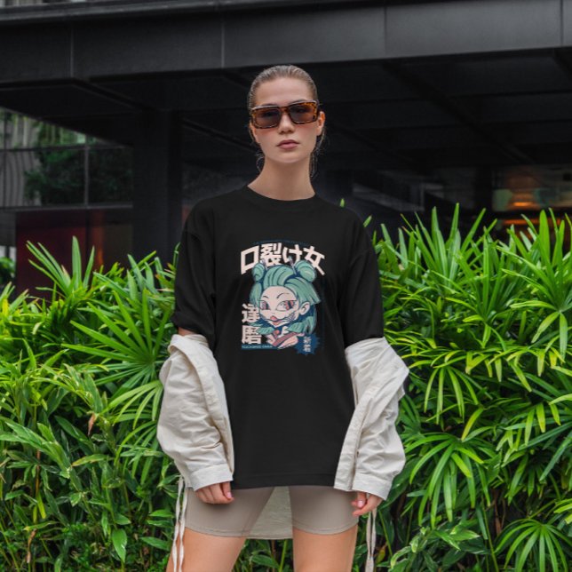 T-shirt Kuchisake Onna Japonais Yokai (Créateur téléchargé)