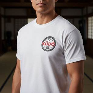 T-shirt Kudo – Emblème minimal d'arts martiaux japonais