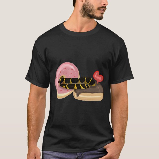 T-shirt Kuhli Loach dans des Donuts (Devant)