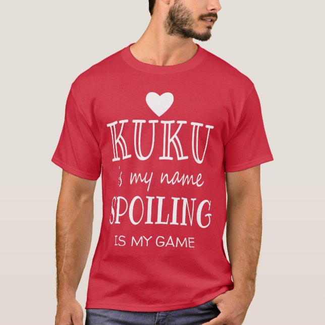 T-shirt Kuku Is My Name Hawaii Hawaiian Grandma retro vint (Devant)