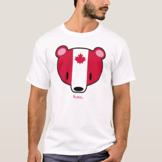 T-shirt Kuma canadien