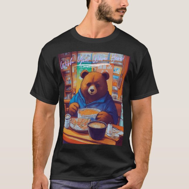 T-shirt Kuma Ramen (Devant)