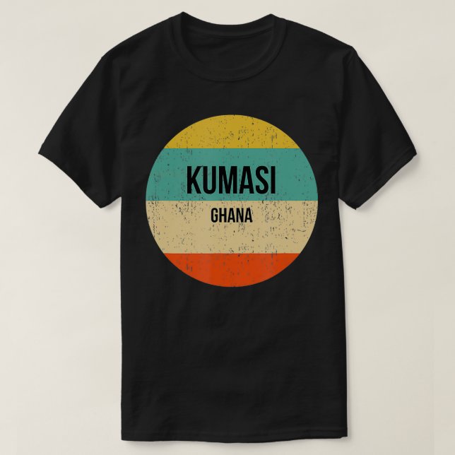T-shirt Kumasi Ghana (Design devant)