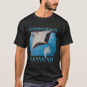 T-shirt Kumimi Beach Hawaii Manta Rays Sea Rays Océan