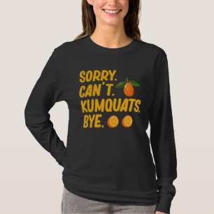 T-shirt Kumquat Arbre Recettes de fruits Marmalade Plante 