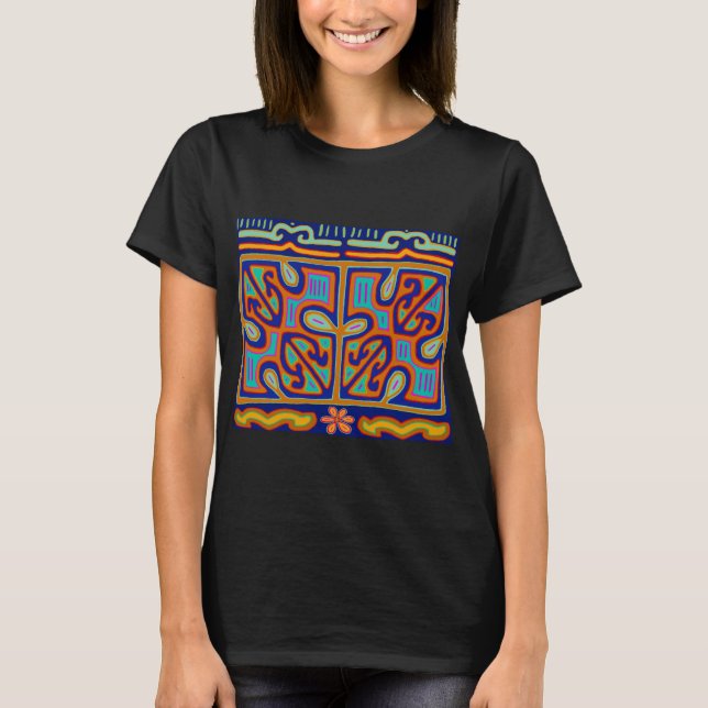 T-shirt Kuna Indian Music Box (Devant)