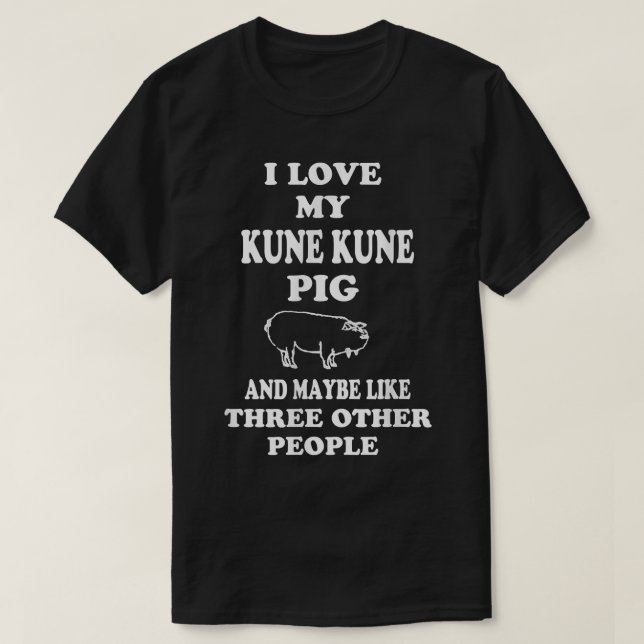 T-shirt Kune Kune Cochon T Idée cadeau Baby Kunekune Cocho (Design devant)