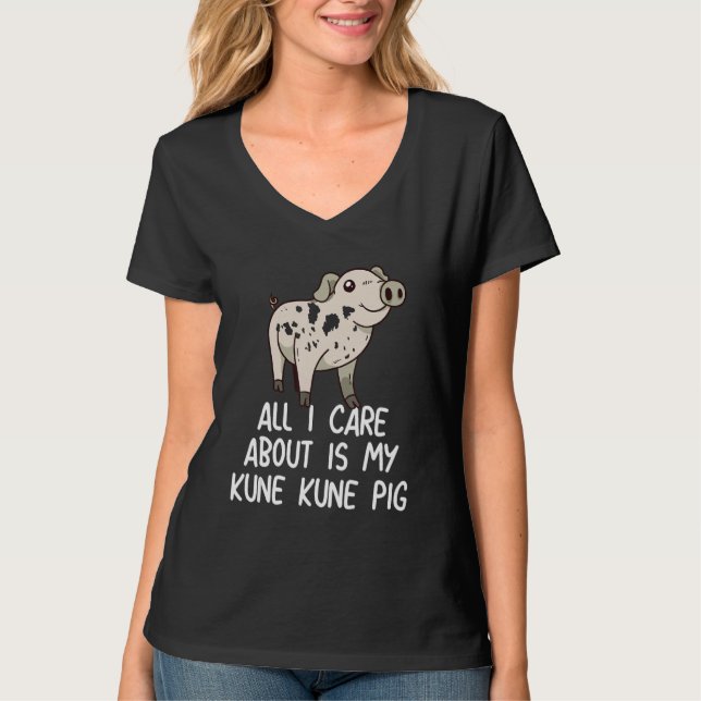 T-shirt Kune Kune Pig  Miniature Pig Breeder Kune Kune Pig (Devant)