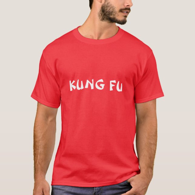 T-SHIRT KUNG FU (Devant)