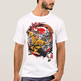 T-shirt kung fu