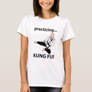T-shirt Kung Fu Black Belt Arts martiaux