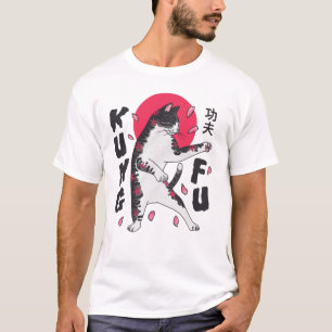 T-shirt Kung Fu Cat