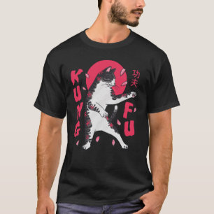 T-shirt Kung Fu Cat