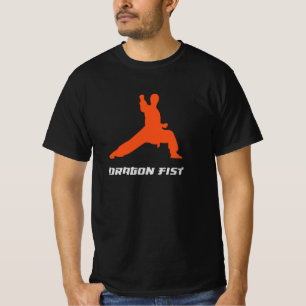 T-shirt Kung Fu Dragon Fist Martial Arts