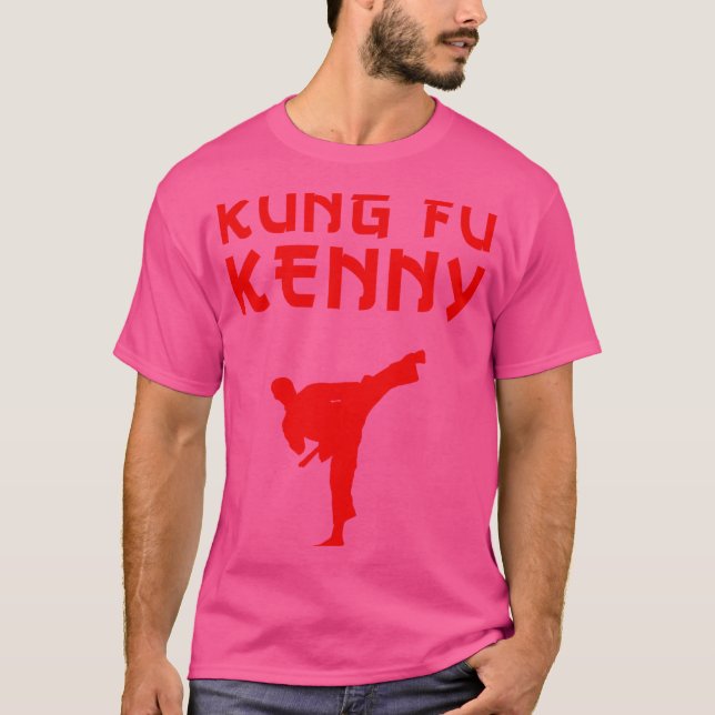 T-shirt Kung Fu Kenny (Devant)