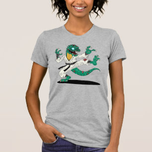 T-shirt Kung Fu Lizard Zombie