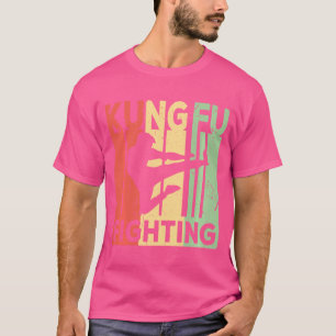 T-shirt Kung Fu Lutter Vintage