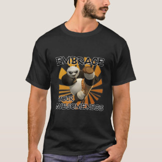 T-shirt Kung Fu Panda Embrassez Votre Portrait Po Awesoess