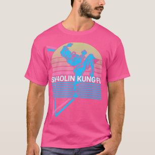 T-shirt Kung Fu Retro Shaolin Kung Fu
