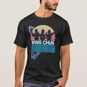 T-shirt Kung Fu Retro Wing Chun