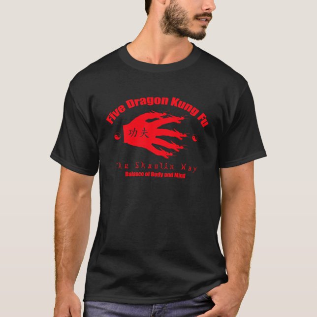 T-shirt Kung Fu Shaolin (Devant)
