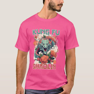 T-shirt Kung Fu Shaolin Arts martiaux chinois Arts martiau