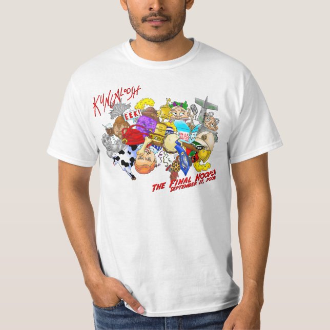 T-shirt Kungaloosh : Le battage final (Devant)