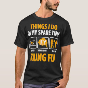 T-shirt KungFu et Karate Funny artistes martiaux