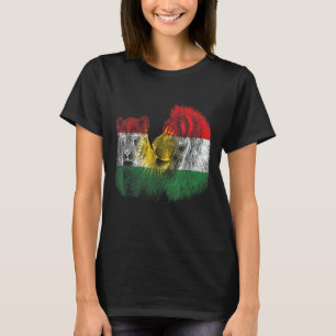 T-shirt Kurdistan Newroz Kurdi Drapeau Son Biji Kurdis