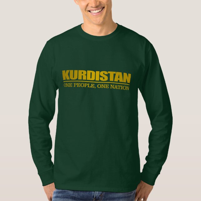 T-shirt Kurdistan (Un Peuple, Une Nation) (Devant)