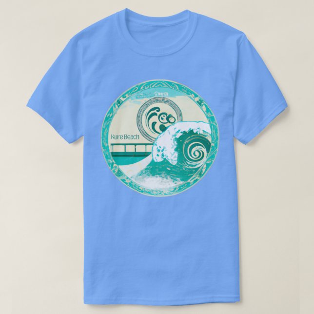 T-shirt Kure Beach NC 1 (Design devant)