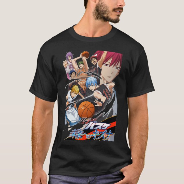 T-shirt Kuroko No Basketball ANIME MANGA CARTOON MEME CADE (Devant)