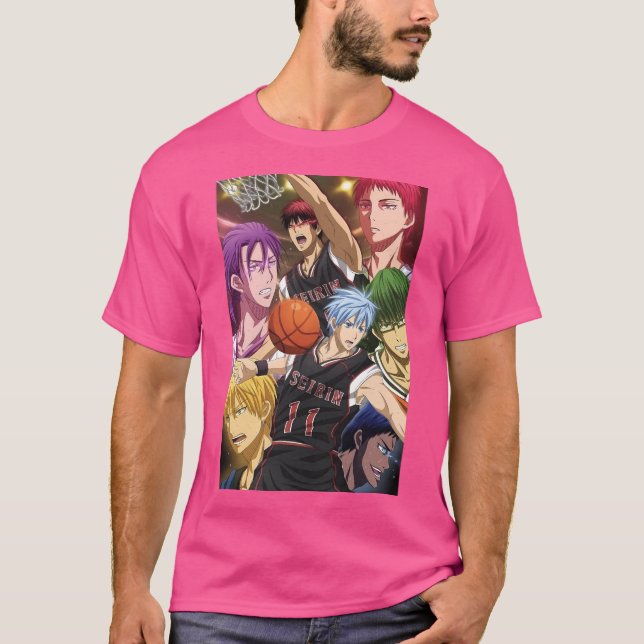 T-shirt Kuroko No Nasket (Devant)