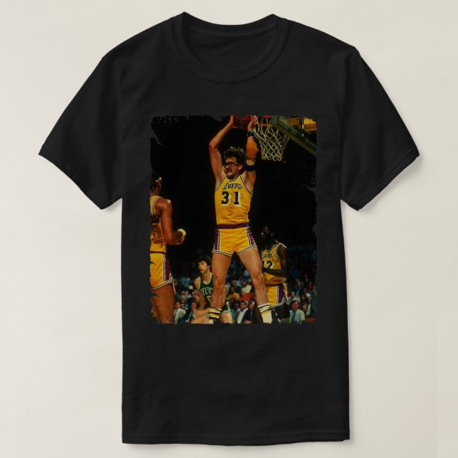T-shirt Kurt Rambis Conception Vintage Du Basket-Ball 3 (Design devant)