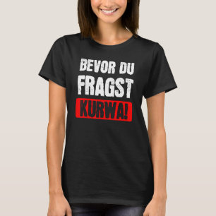 T-shirt Kurwa Pologne Polonais