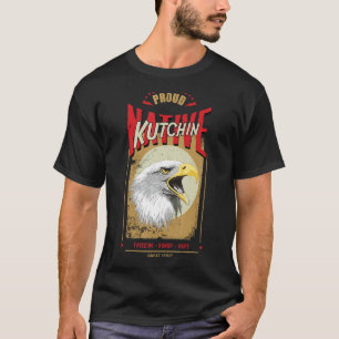 T-shirt Kutchin Native American Eagle Spirit Vintage Honne