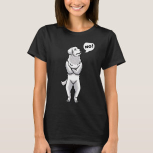 T-shirt Kuvasz Chien Hongrois Kuvasz Non têtu