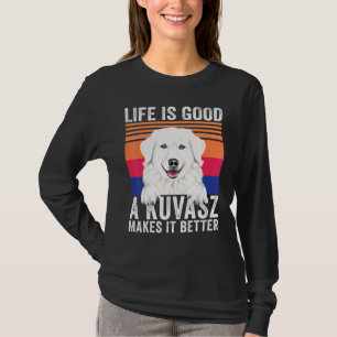 T-shirt Kuvaszok Rend Votre Vie Bonne Vintage