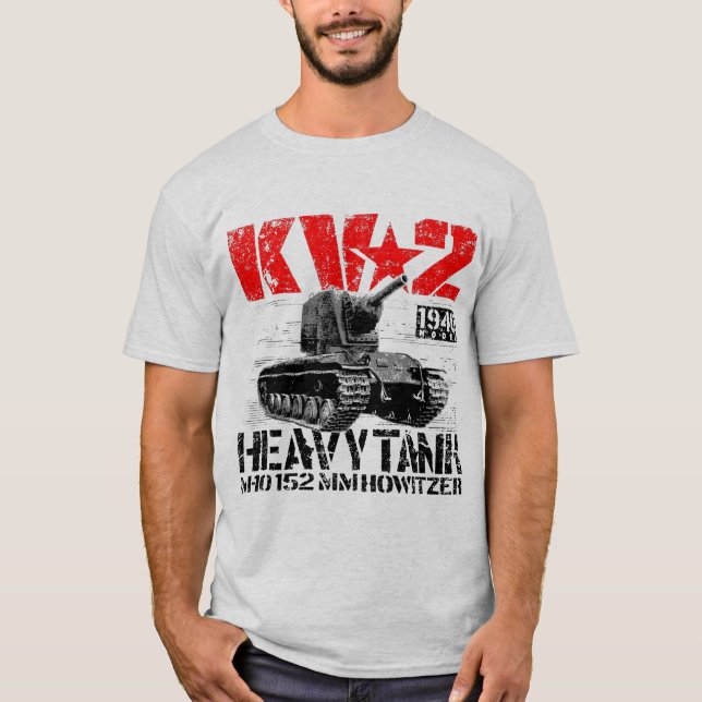 T-shirt KV-2 Char lourd soviétique (Devant)